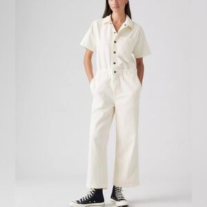 Levi’s Women’s Short Sleeve Heritage Jumpsuit/Size:S